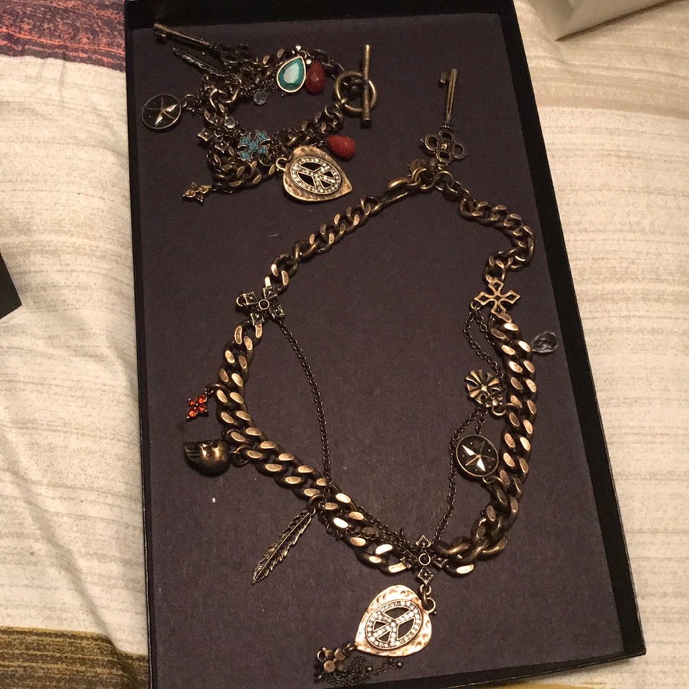 Brand new Lucky bracelet and necklace